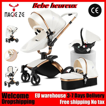 Baby Stroller 3 In 1 Baby Stroller Strollers For Babies Baby Car Baby Walker Baby 0-3 Years Newborn Baby Baby Carriages Four Wheel Strollers Multifunction Strollers Baby Articles Things For Babies Car Seat For Baby Portable L