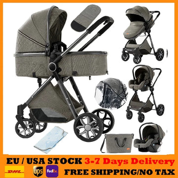 Baby Cars Stroller 3 in 1 Baby Stroller Baby Carriage lightweight baby strollers for baby travel system Baby car seat newborns