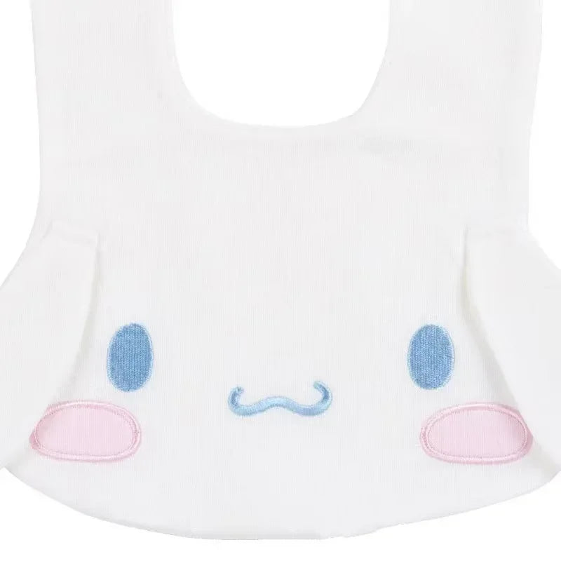 Sanrio Hello Kitty Baby Feeding Bib Cute Melody Infants Saliva Towel Cartoon Soft Cotton Burp Cloth Newborn Toddler Kids Bibs